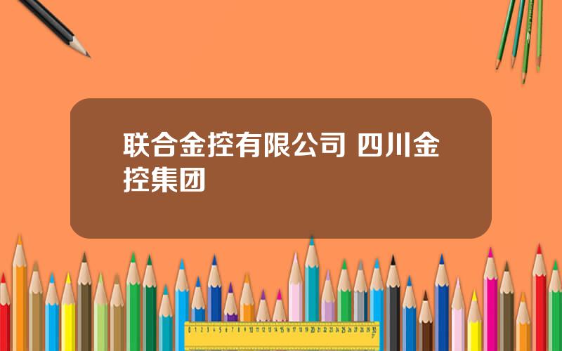 联合金控有限公司 四川金控集团